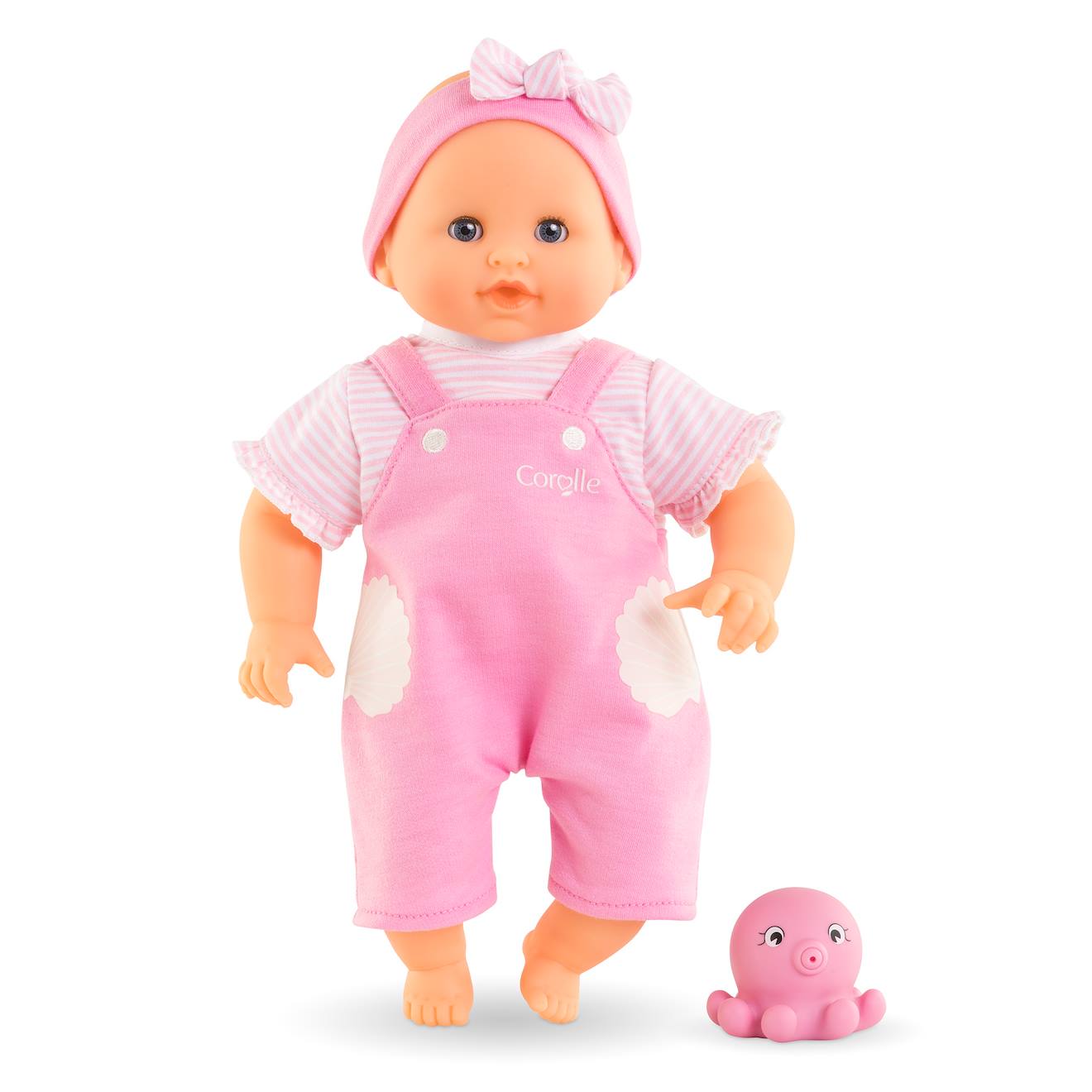 Poupon Bébé Bain Océane - Coquillages Rose