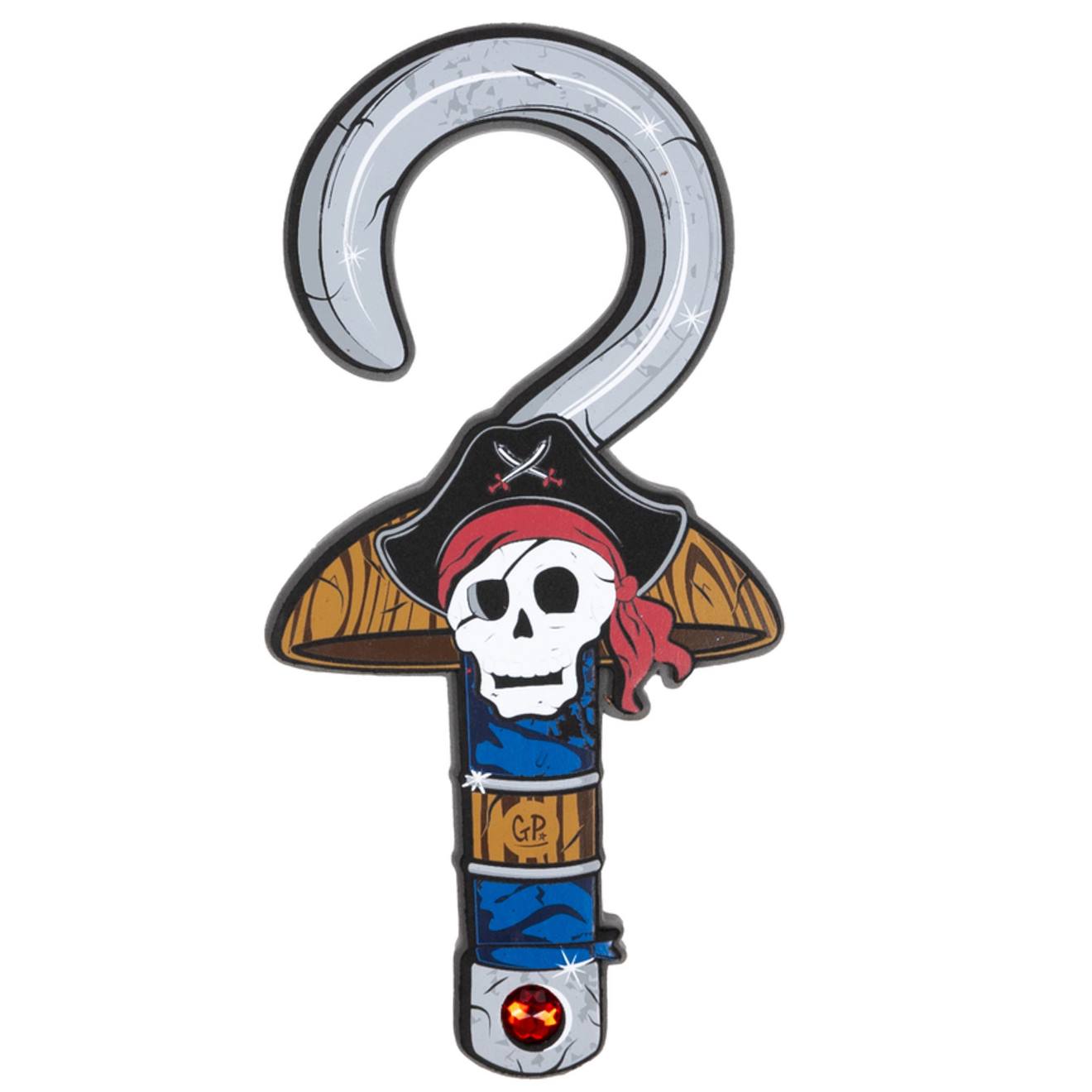 Crochet De Pirate Du Capitaine Skully Gris Crochet De Pirate Du Capitaine Skully Gris