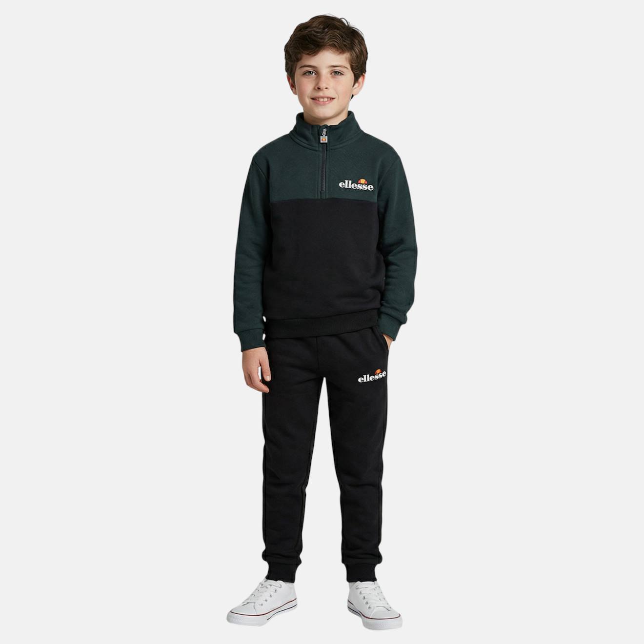 Ensemble Sweat Et Pantalon Jogging Garçon À Imprimé Vert