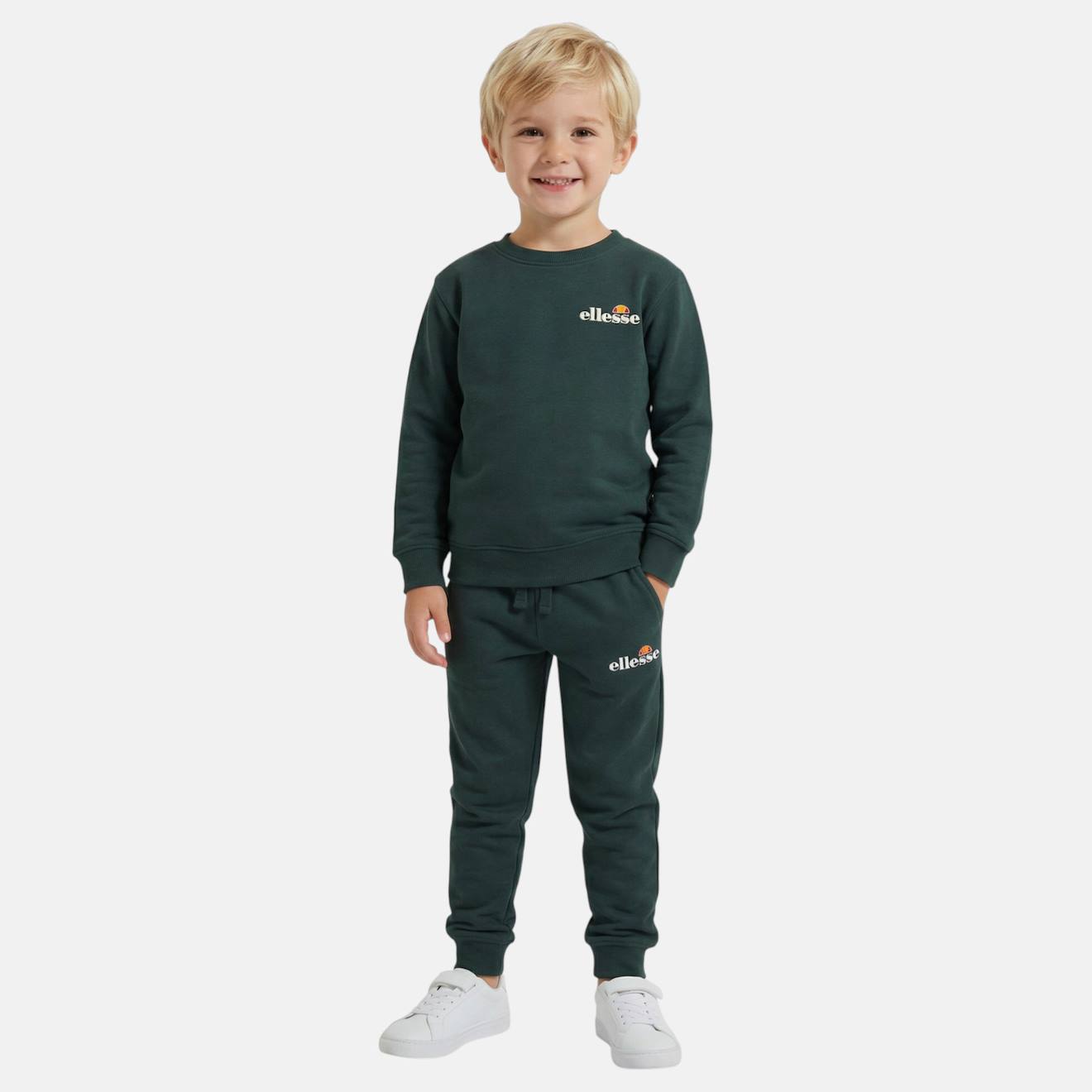 Ensemble Sweat Et Pantalon Jogging Garçon À Imprimé Noir