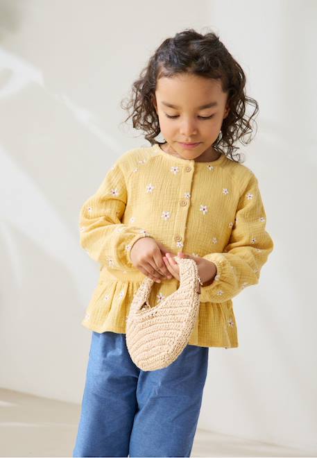 Bébé-Blouse enfant en gaze de coton camila