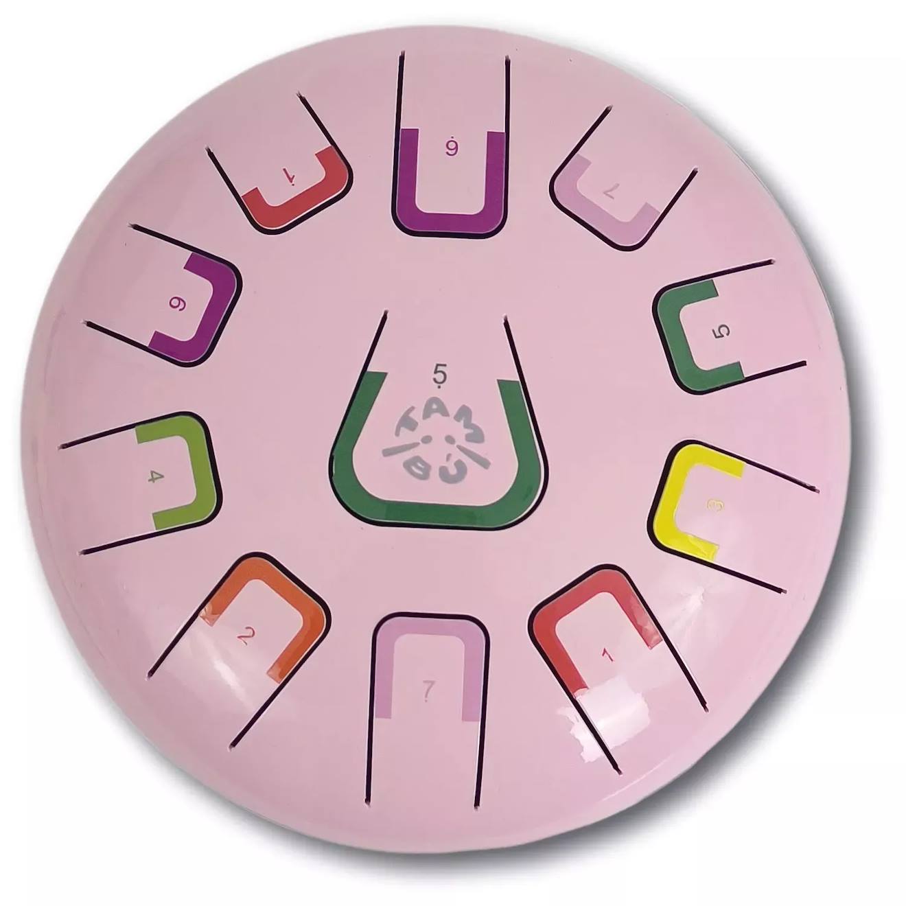 Tongue Drum 11 Notes Rose