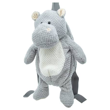 Bébé-Accessoires-Sac à dos peluche en coton tricot animaux
