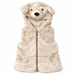 Gilet sans manches enfant pilou pilou à capuche  - vertbaudet enfant