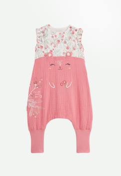 Linge de maison et décoration-Linge de lit bébé-Turbulette d'été en gaze de coton avec pieds retroussables anaelle