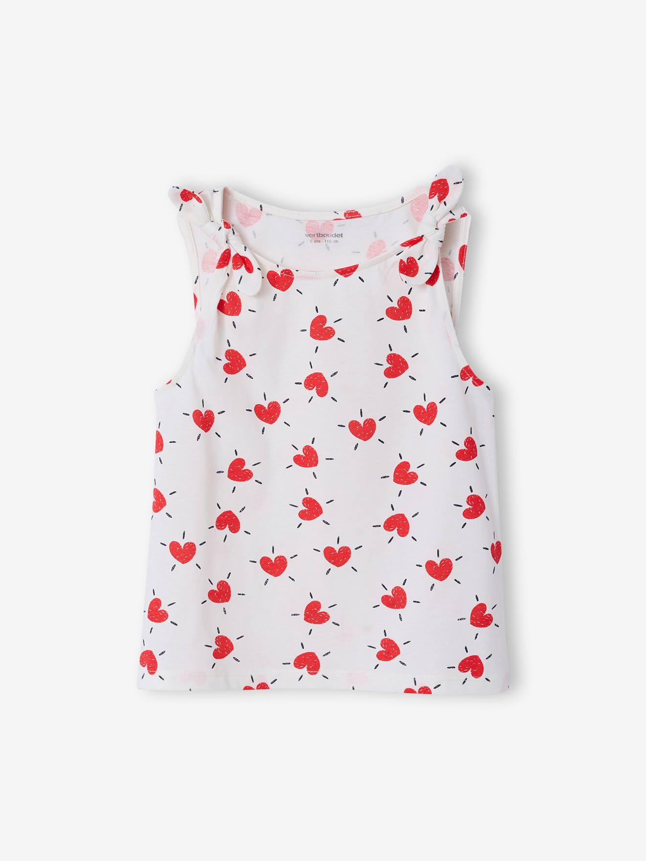 T-shirt sans manches écru