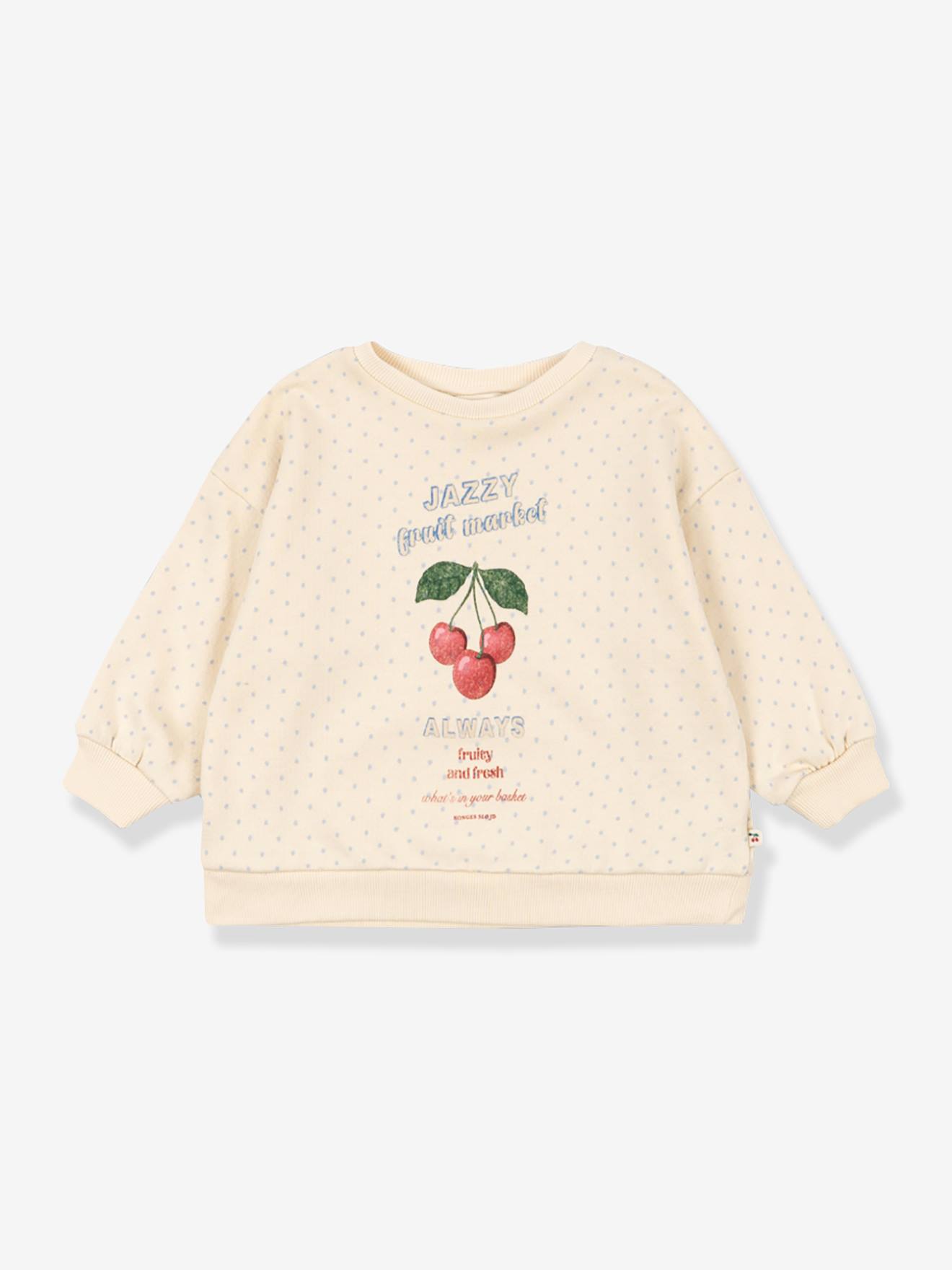 Sweat enfant coton bio beige