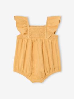 -Combinaison bébé fille coton bio
