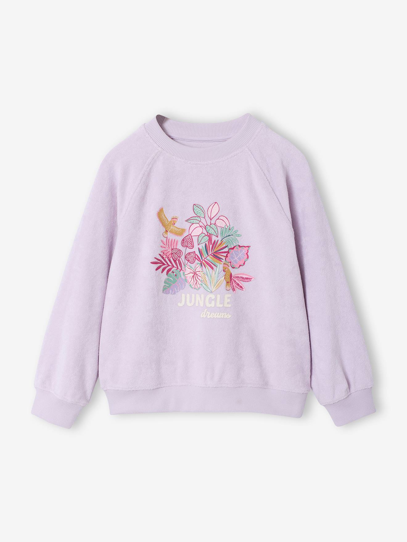 Sweat manches longues lilas
