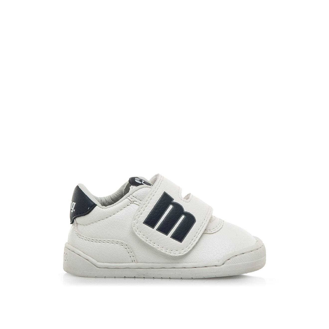 Sneakers Garçon Synthétique Fermeture Adhésive Barefoot Blanc-bleu_marine Sneakers Garçon Synthétique Fermeture Adhésive Barefoot Blanc-bleu_marine