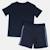 Pack 2 t-shirts et short garçon à imprimé Blanc 5 - vertbaudet enfant 