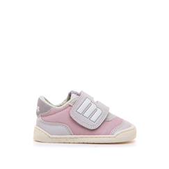 Chaussures-Chaussures bébé 17-26-Sneakers filles synthétique fermeture adhésive barefoot