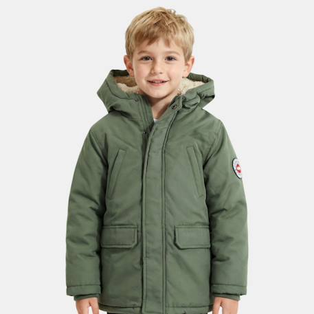 Parka garçon imprimée  - vertbaudet enfant