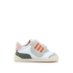 Chaussures-Chaussures bébé 17-26-Marche fille 19-26-Sneakers filles synthétique fermeture adhésive barefoot