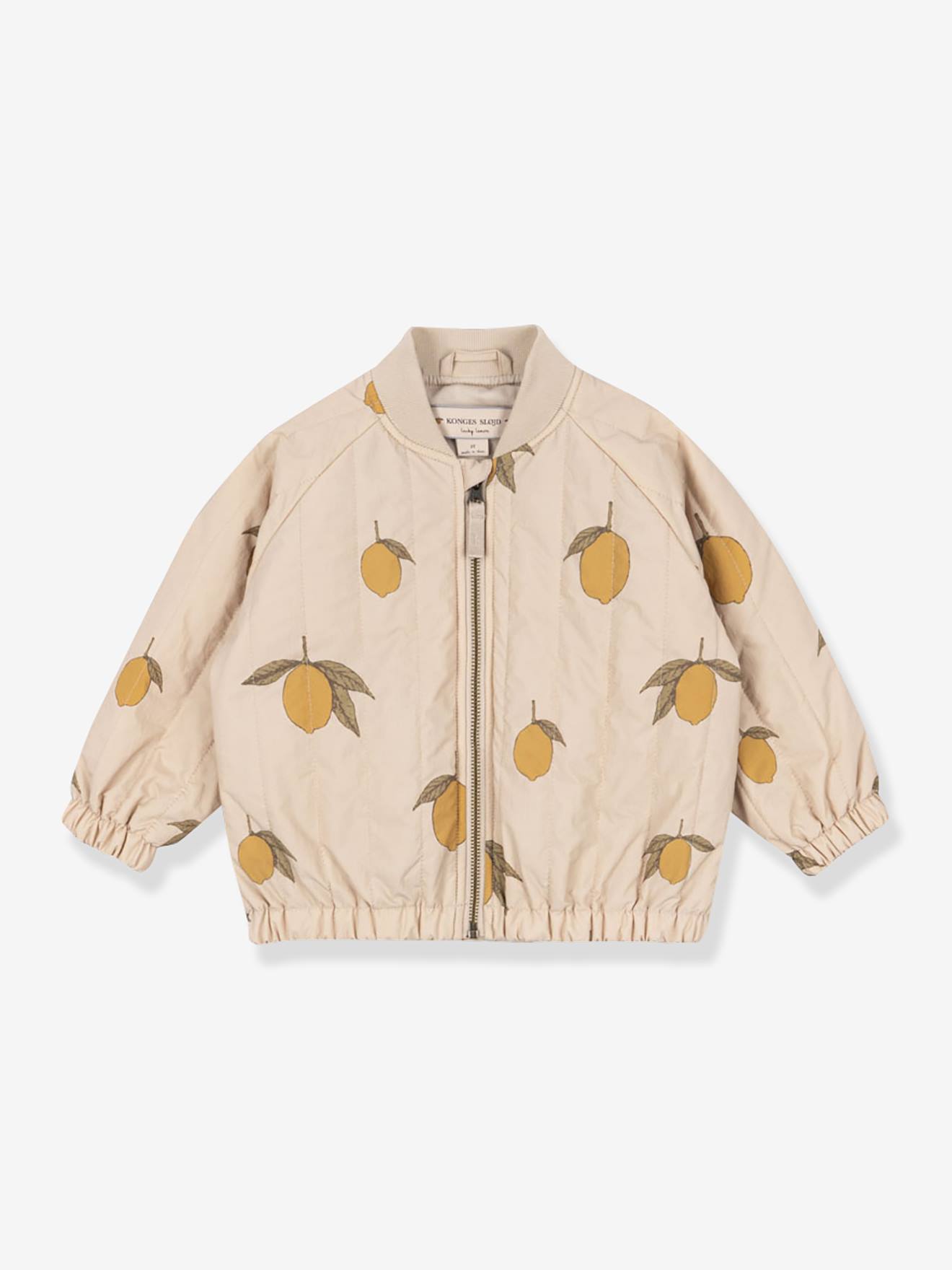 Veste thermique imperméable jaune