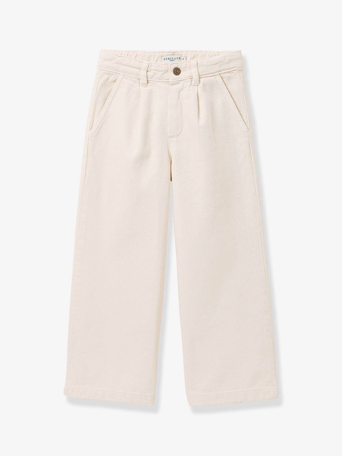 Pantalon large twill cru 32 €