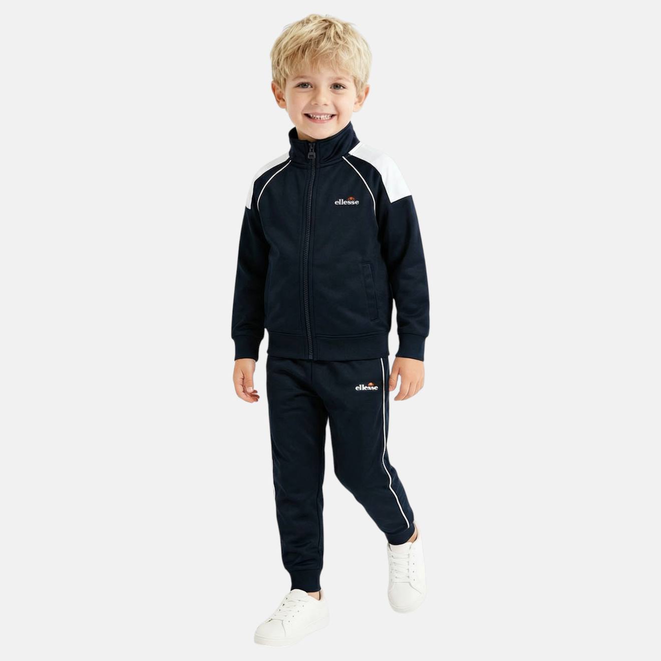 Ensemble Veste Et Pantalon Jogging Garçon À Imprimé Marine