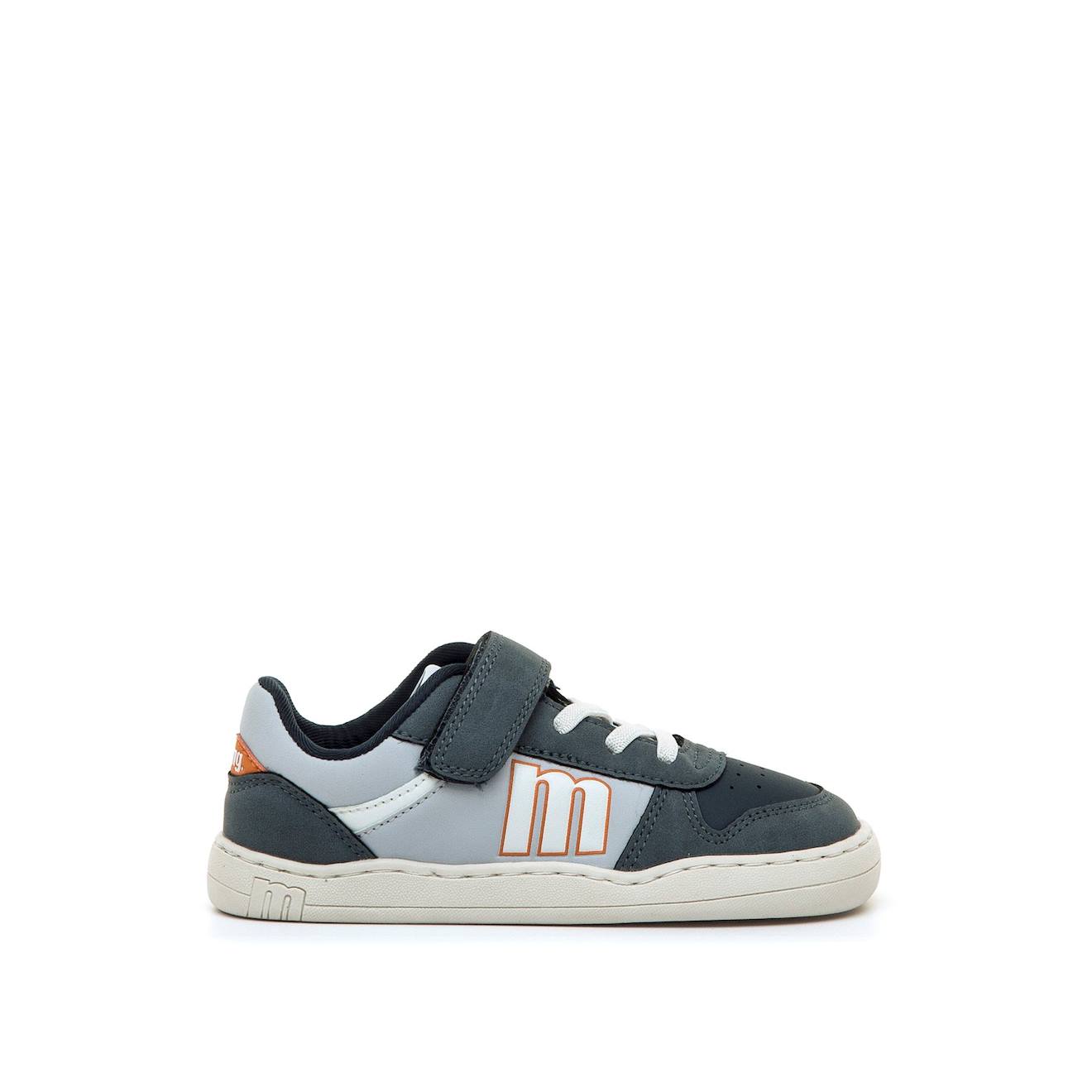 Sneakers Garçon Synthétique Lacets- Fermeture Adhésive Barefoot Blue
