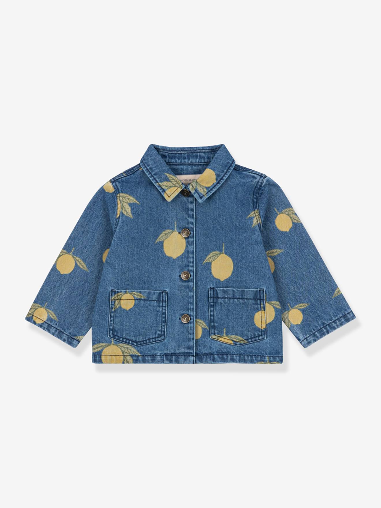 Veste en denim bleu jean Veste en denim bleu jean