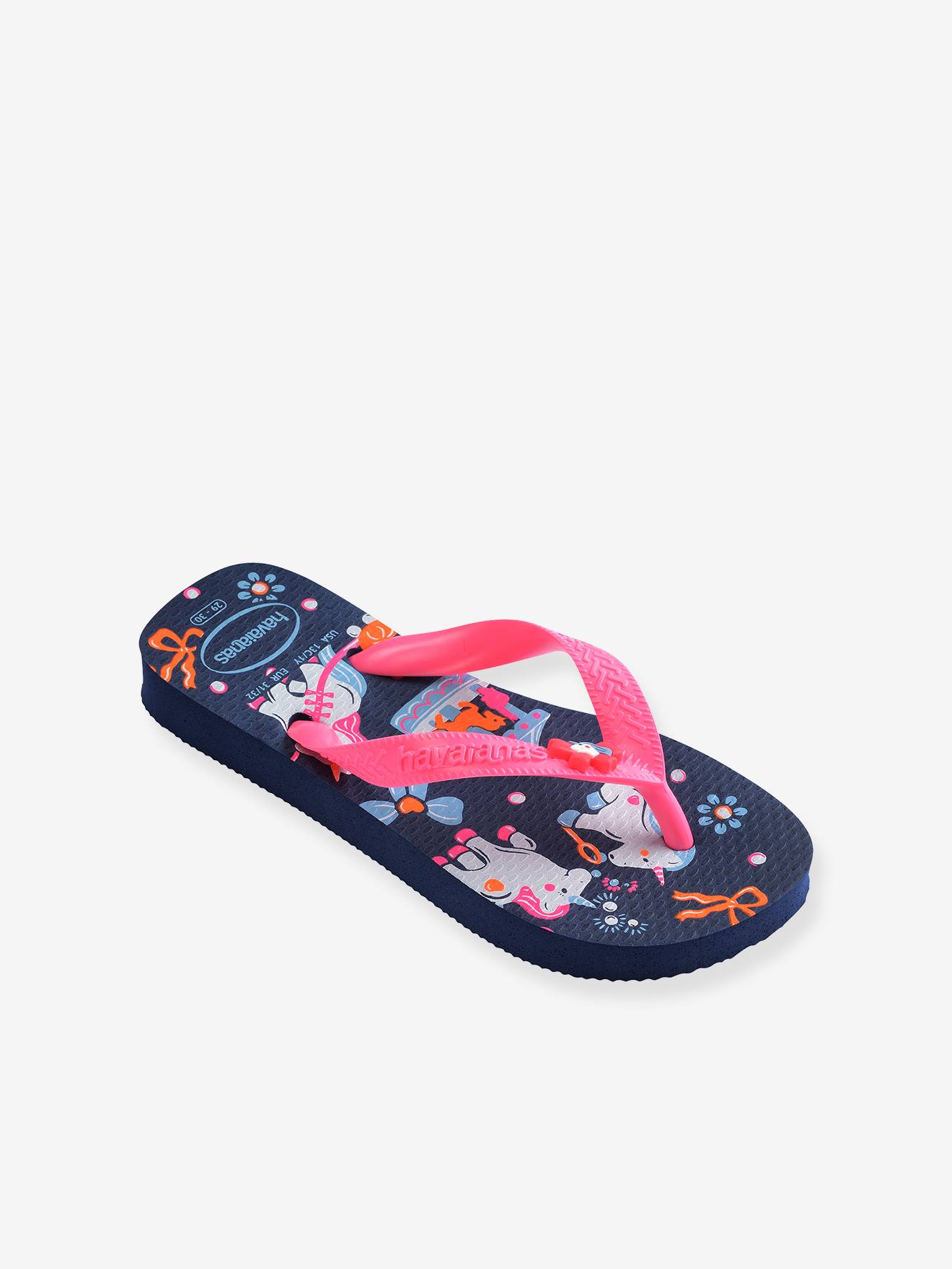 Tongs enfant fantaisie marine