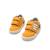 Sneakers garçon synthétique fermeture adhésive barefoot Bleu marine–pétrole+Bleu marine-turquoise+Jaune clair+Taupe-cuir 18 - vertbaudet enfant 