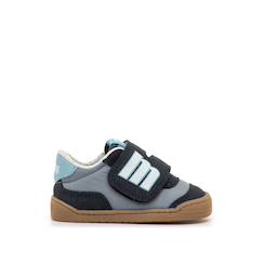 Sneakers garçon synthétique fermeture adhésive barefoot  - vertbaudet enfant