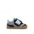Sneakers garçon synthétique fermeture adhésive barefoot Bleu marine–pétrole+Bleu marine-turquoise+Jaune clair+Taupe-cuir 1 - vertbaudet enfant 