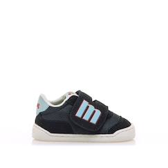 Chaussures-Chaussures bébé 17-26-Marche garçon 19-26-Baskets-Sneakers garçon synthétique fermeture adhésive barefoot