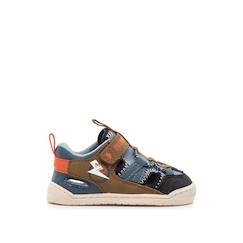 Sandales garçon textile fermeture adhésive barefoot  - vertbaudet enfant