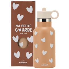 Puériculture-Repas-Gourde isotherme caramel (350 ml)