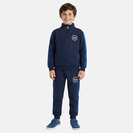 Garçon-Ensemble-Ensemble veste et pantalon jogging garçon à imprimé