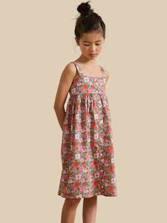 Robe fille tissu liberty meadow song  - vertbaudet enfant