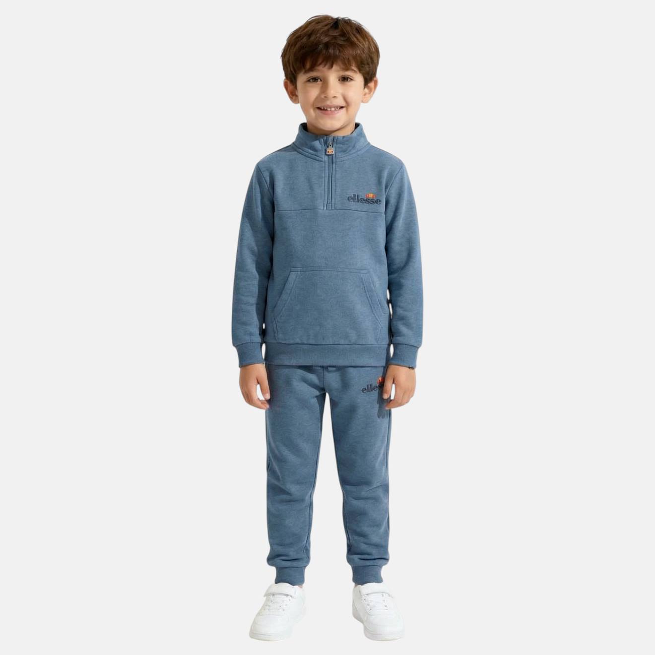 Ensemble Sweat Et Pantalon Jogging Garçon À Imprimé Bleu Ensemble Sweat Et Pantalon Jogging Garçon À Imprimé Bleu