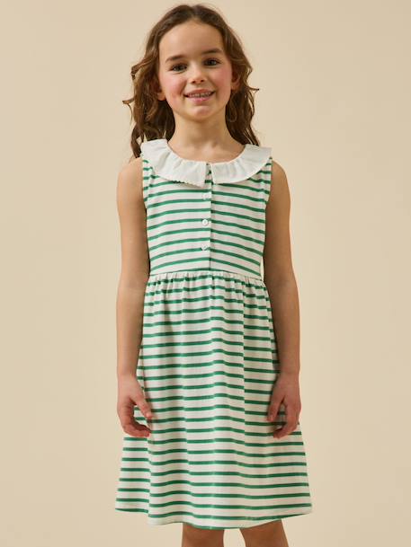 Fille-Robe en jersey fille - coton biologique
