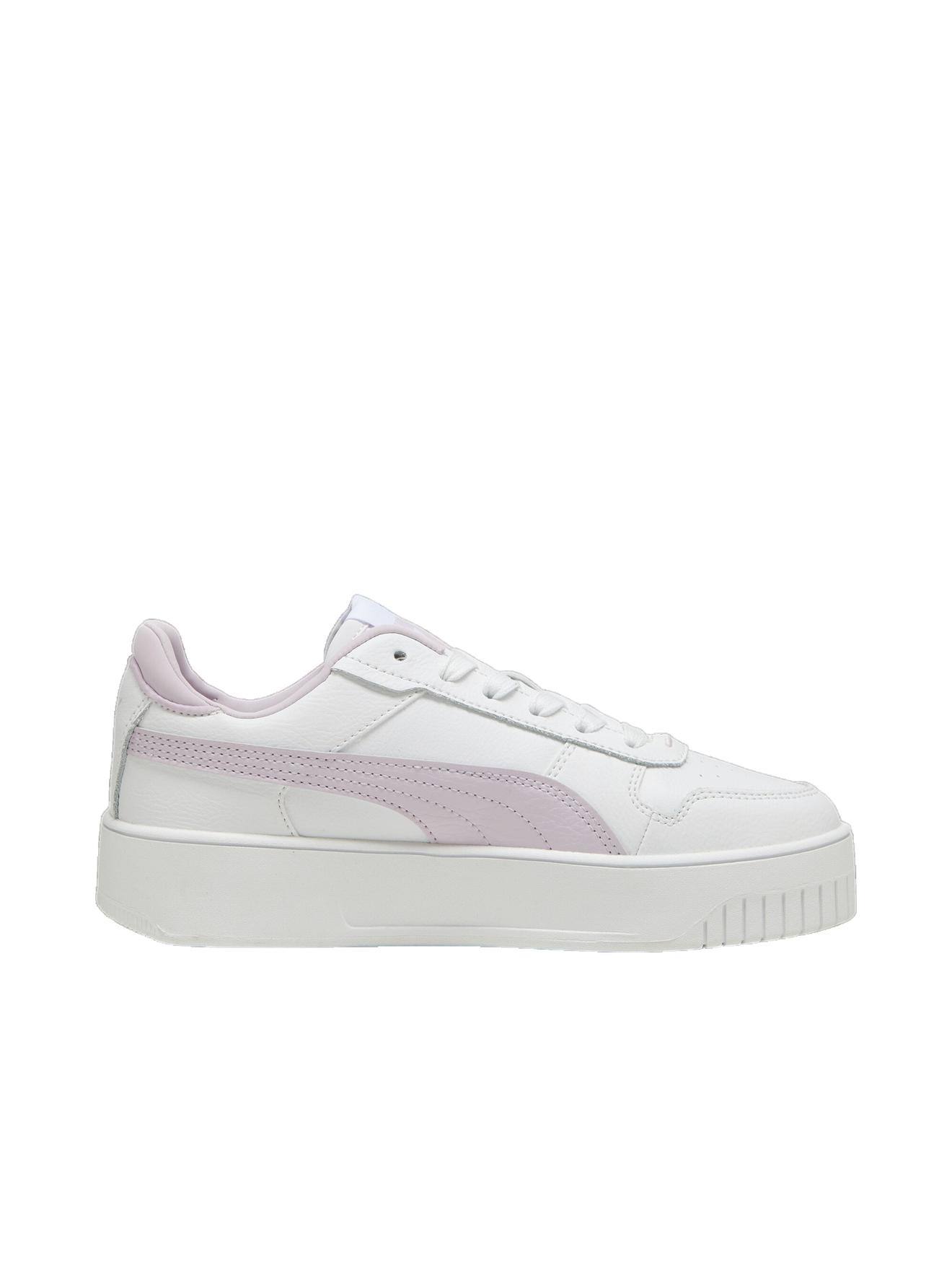 Basket En Cuir Carina Street – Style Sportif Et Confort – Enfant Blanc