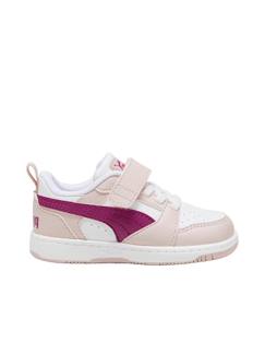 Chaussures-Chaussures bébé 17-26-Basket rebound v6 mi-haut – confort et style rétro bébé