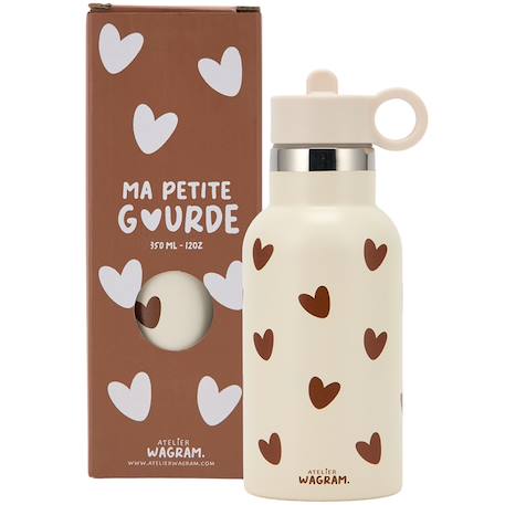 Gourde isotherme caramel (350 ml)  - vertbaudet enfant