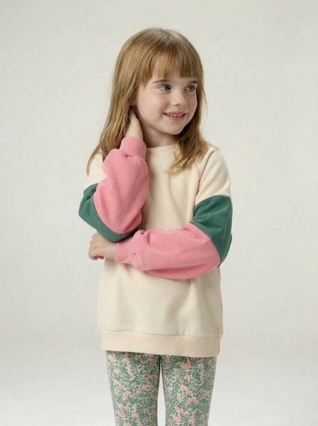 Sweat sport fille  - vertbaudet enfant