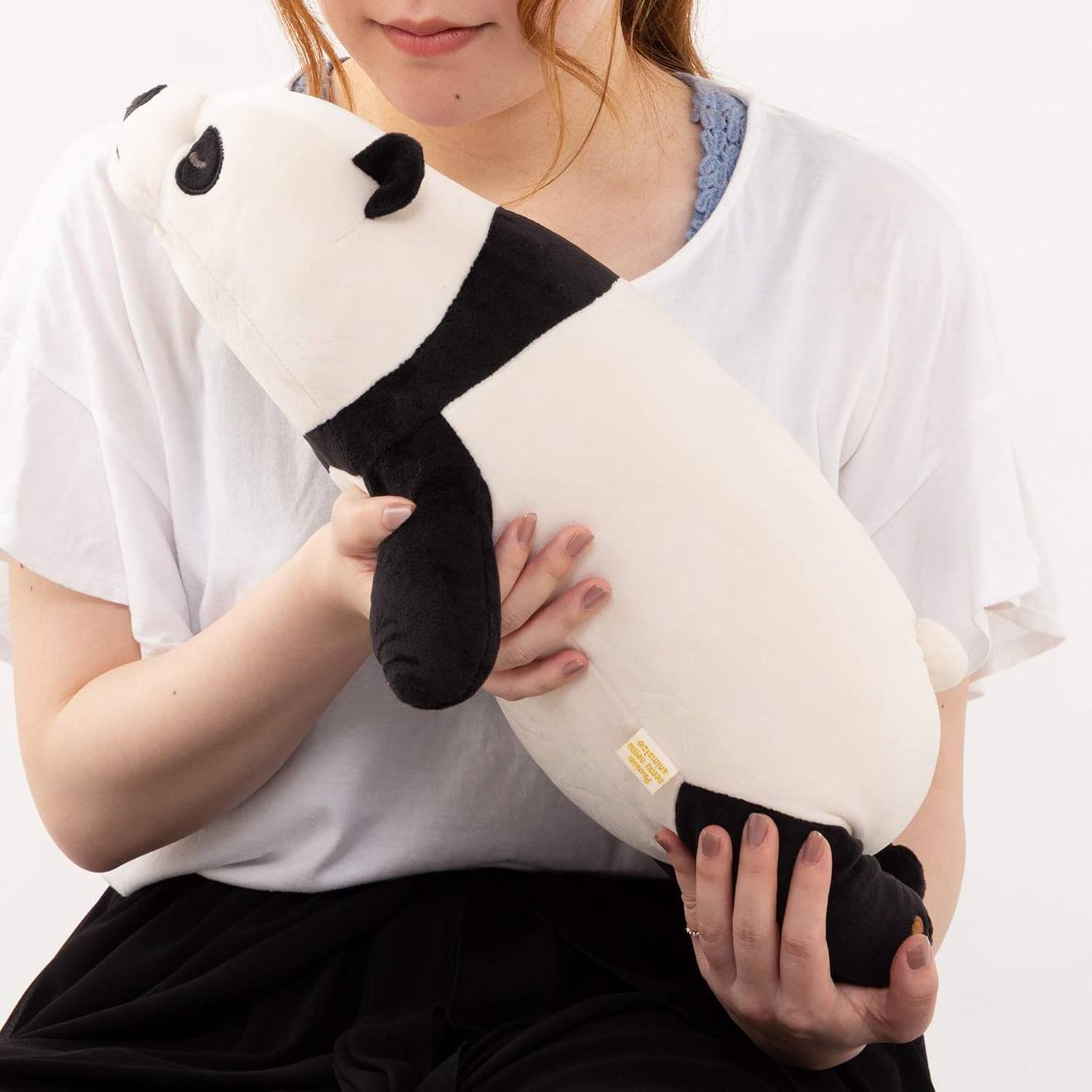 Peluche Paopao Le Panda 51 Cm Blanc (Nemu Nemu) - Image 2