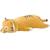 Peluche ram le tigre 56 cm Orange 1 - vertbaudet enfant 