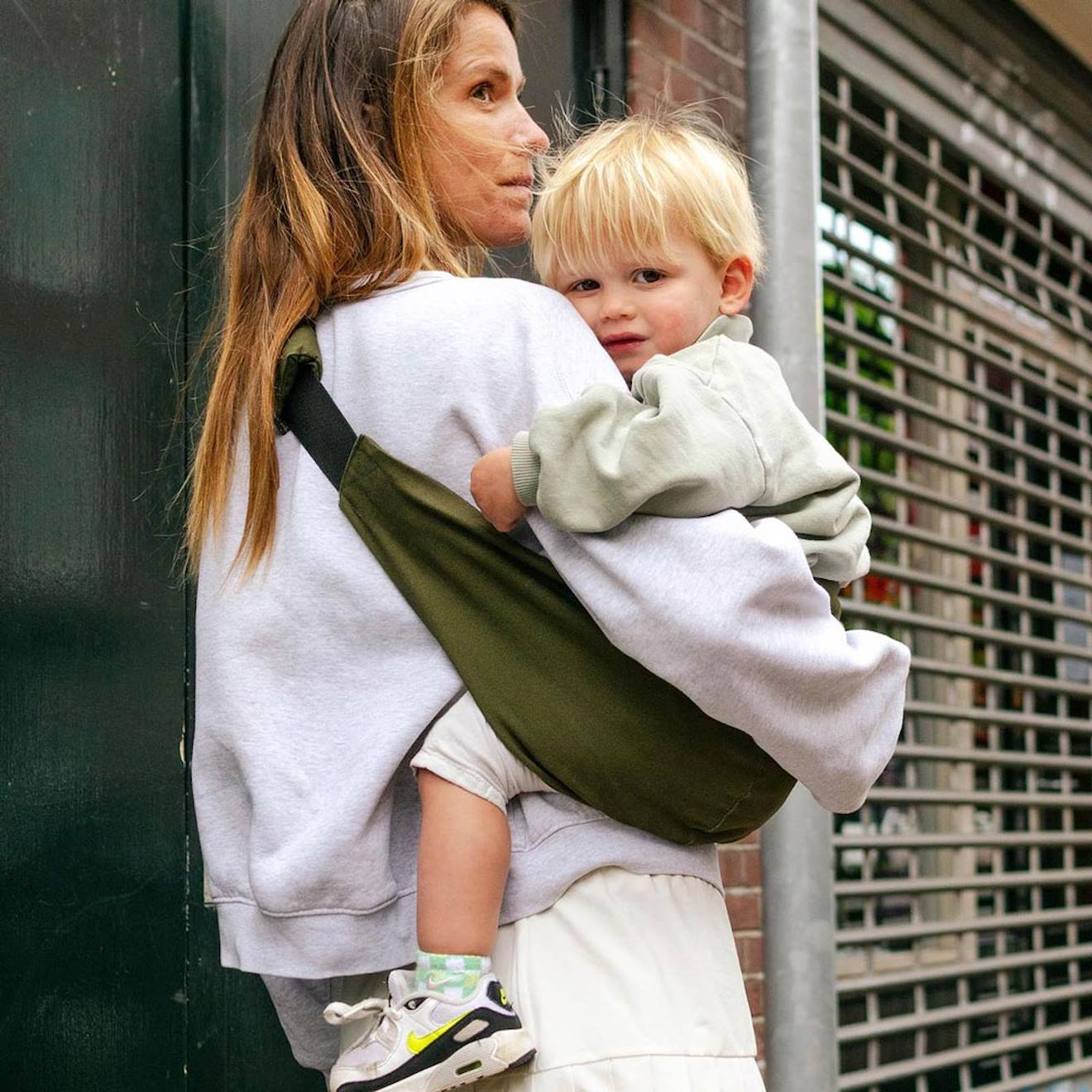 Porte-bébé Wildride Army Green Vert Foncé