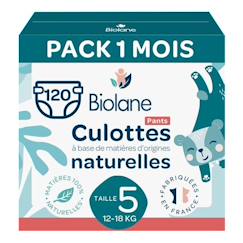 Puériculture-Toilette de bébé-Propreté et change-Couches jetables-Couches culottes taille 5 (3 paquets - 120 couches)