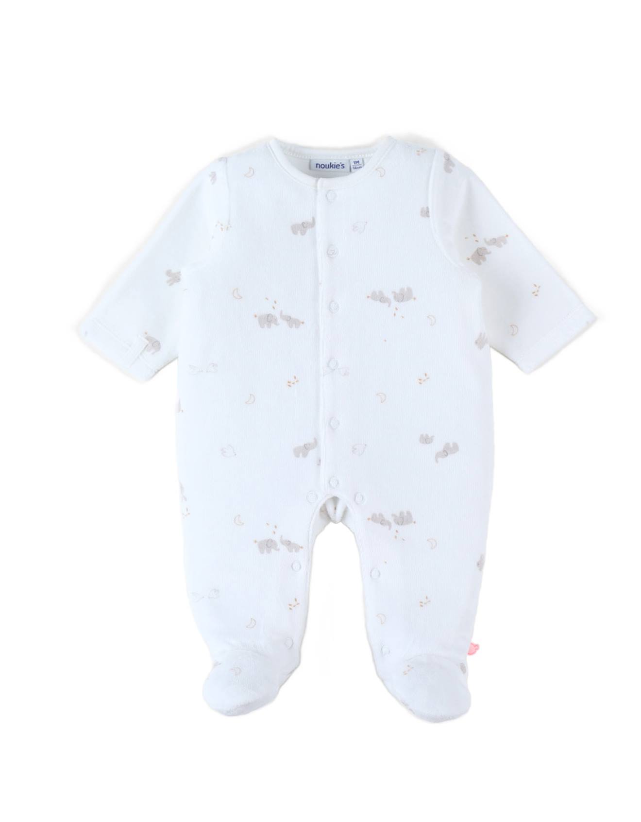 Pyjama Velours - Bali Et Moka Ecru (Noukie's) - Couverture