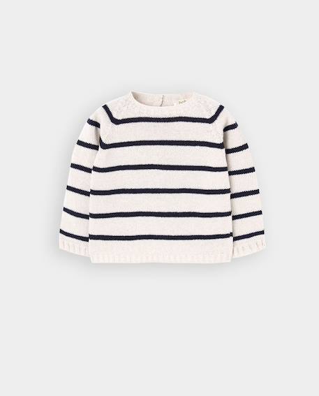 Bébé-Pull à rayures pour bébé