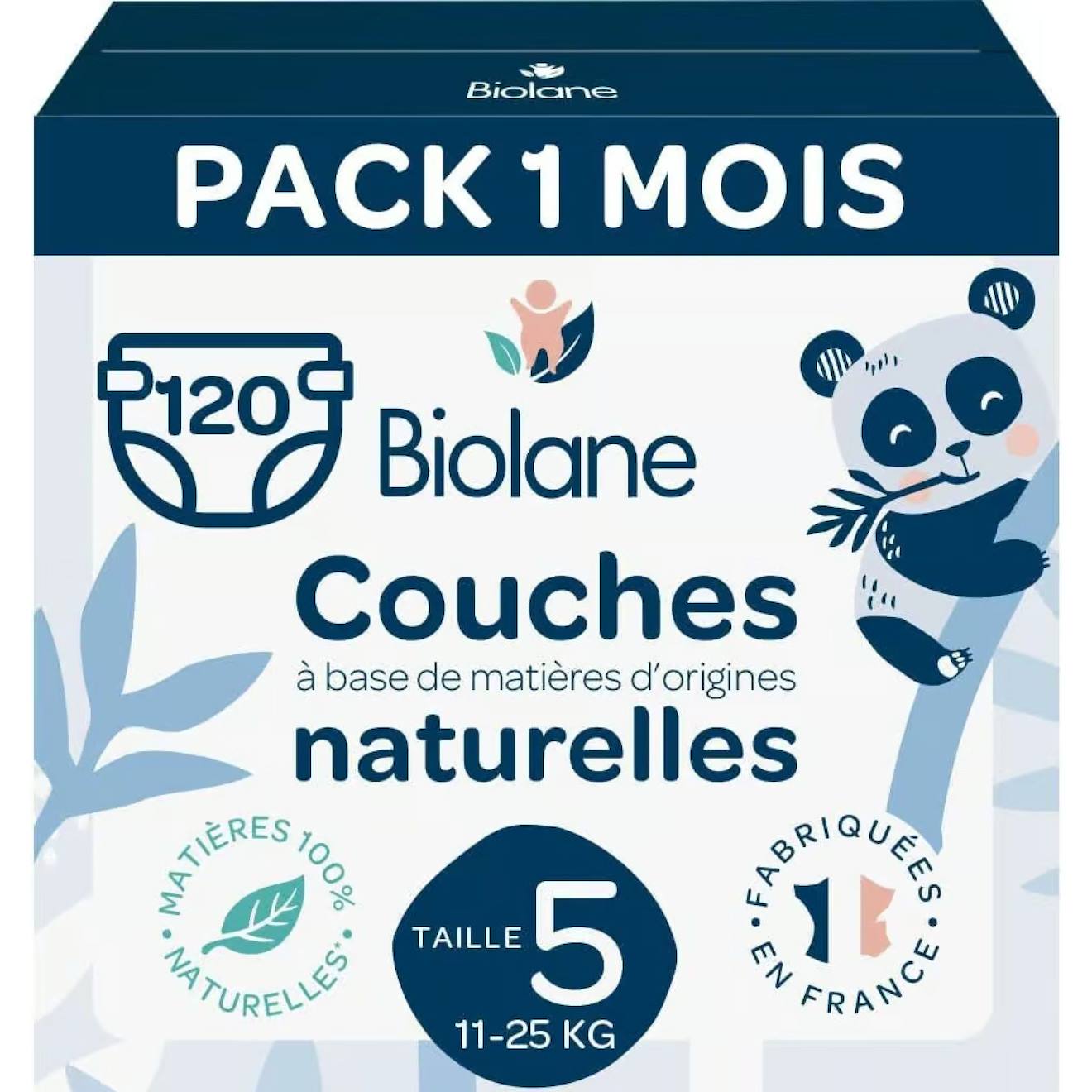 Couches Taille 5 (3 Paquets - 120 Couches) Multicolore