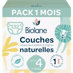 Puériculture-Couches taille 4 (3 paquets - 132 couches)