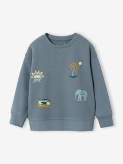 Sweat col rond manches longues  - vertbaudet enfant