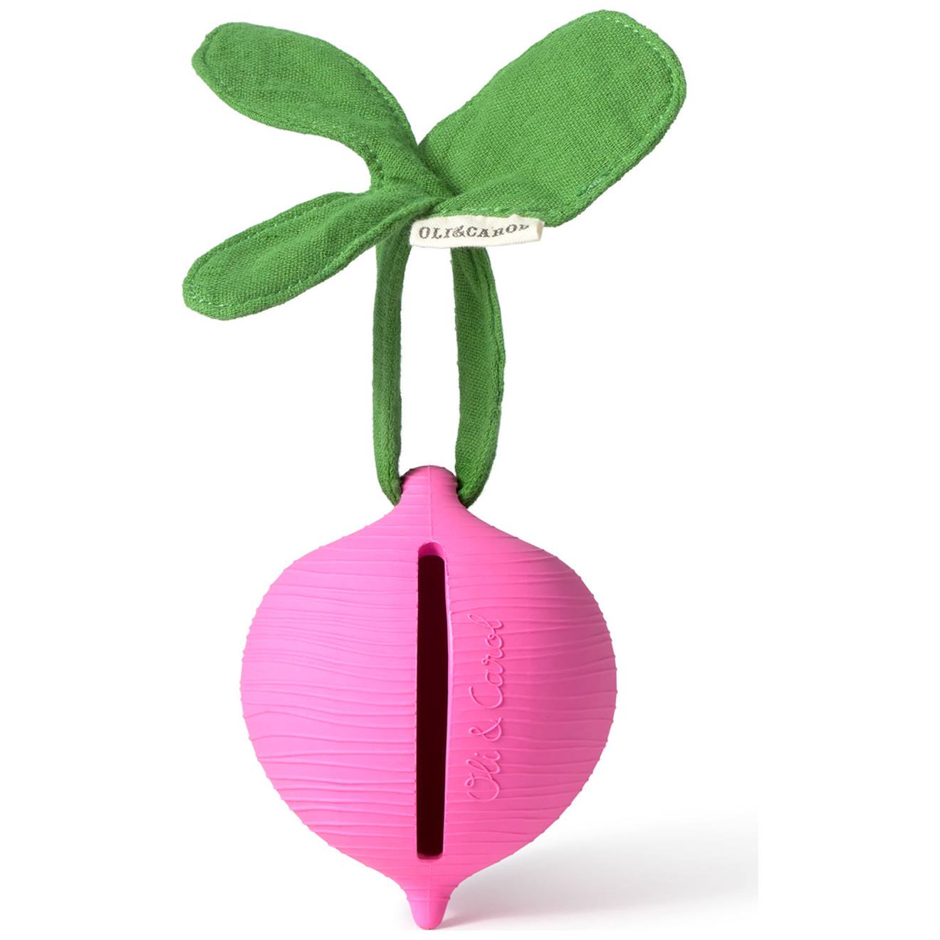 Range sucette rose, vert