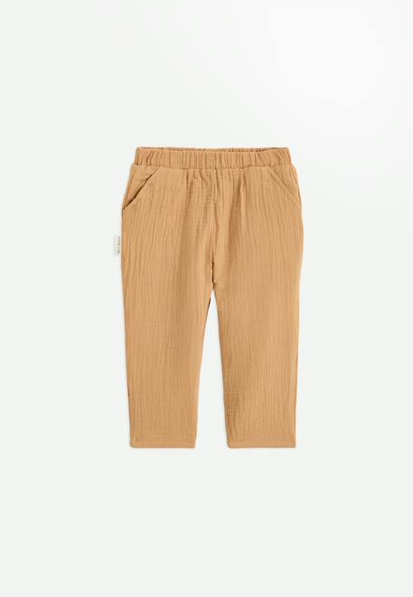 Pantalon enfant en gaze de coton baroudeur  - vertbaudet enfant
