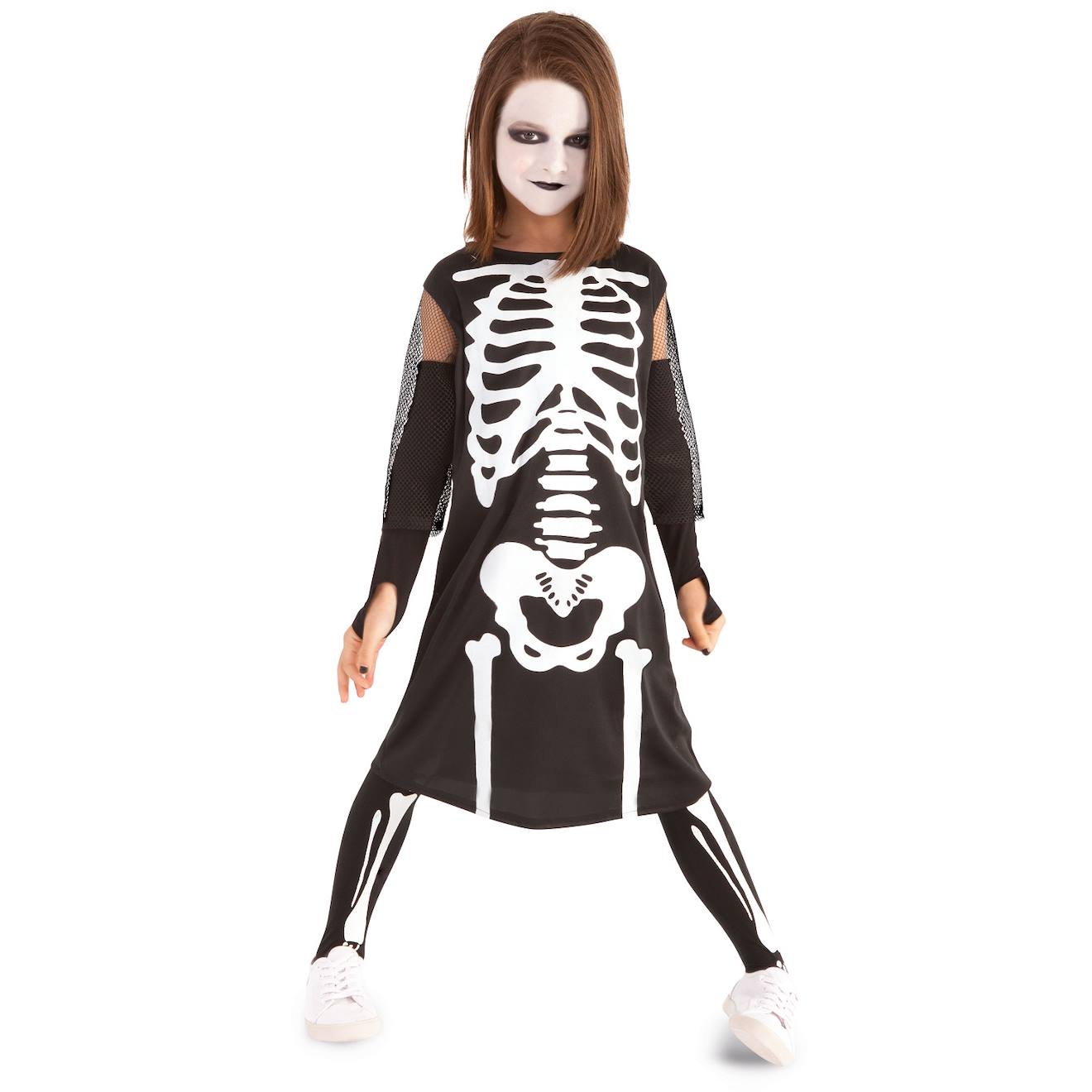 Robe Squelette Noir